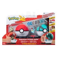 Pokémon - Surprise Attack Game (Axew + Poke Ball, Treeko + Net Ball)