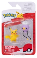 Figurka - Pokémon Battle 2-Pack Drifloon &amp; Pikachu