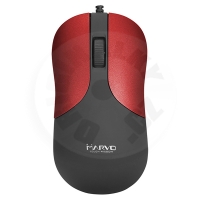 Marvo DMS002RD - optická drátová myš s 1200 dpi - červená