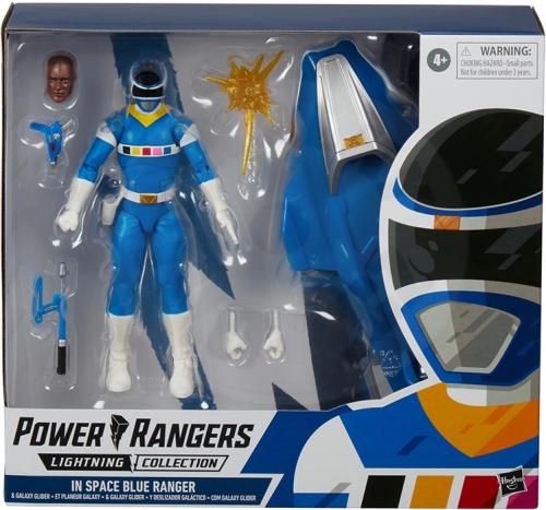 Power Rangers: Lightning Collection - In Space Blue Ranger & Galaxy Glider 16 cm