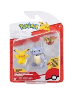 Pokémon Figurky - Battle Series (Pikachu, Wartortle + Flapple) 5 cm Pokémon Figurky - Battle Series (Pikachu, Wartortle + Flapple) 5 cm