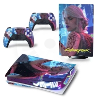 Polep na konzoli - Cyberpunk - Ciri (PS5)