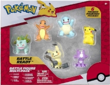 Pokémon sada figurek - Battle Figure Multi 6Pack