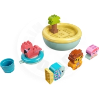 LEGO® DUPLO® 10966 Legrace ve vaně: Plovoucí ostrov se zvířátky (1)
