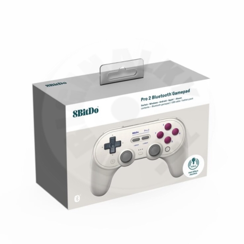 8BitDo PRO 2 Gamepad Hall Effect Classic (Switch/PC/Mac/Android/Apple/SteamDeck)