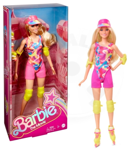 Mattel Barbie ve filmovém oblečku na kolečkových bruslích