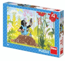 Puzzle Krtek modrých v kalhotkách 24 dílků