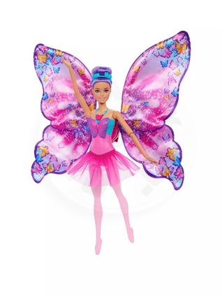 Mattel Barbie - Motýlí baletka Dance and Flutter