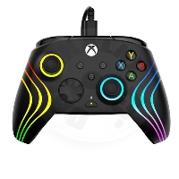 Turtle Beach Afterglow Wave, drátový RGB herní ovladač pro XSX, XONE, PC Black Turtle Beach Afterglow Wave, drátový RGB herní ovladač pro XSX, XONE, PC Black