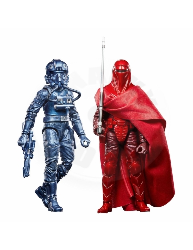 Star Wars Black Series: Jedi Carbonized Collection - Královská Garda a TIE pilot stíhačky