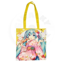 Látková taška - Hatsune Miku: Kimono 35 x 42 cm