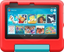 Amazon Fire 7" dětský tablet, 16GB, (2022, rodičovská kontrola) - červená
