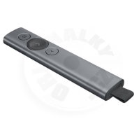 Logitech Spotlight bezdrátový prezentér - šedá