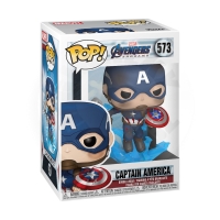 Funko Pop! Marvel: Avenger Endgame - Captain America w Broken Shield &amp; Mjolnir