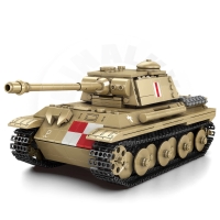 Reobrix 77034 Tank Panther „Pudel“ World of Tanks