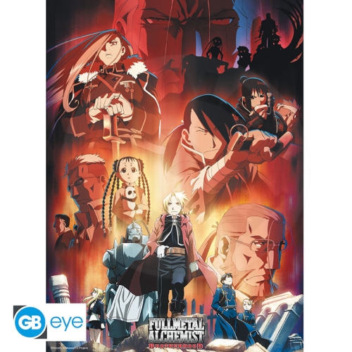 Plakát - FULLMETAL ALCHEMIST Group 52 x 38 cm_(1)