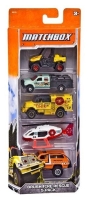 Sada 5 vozidel Matchbox - náhodné (C1817)