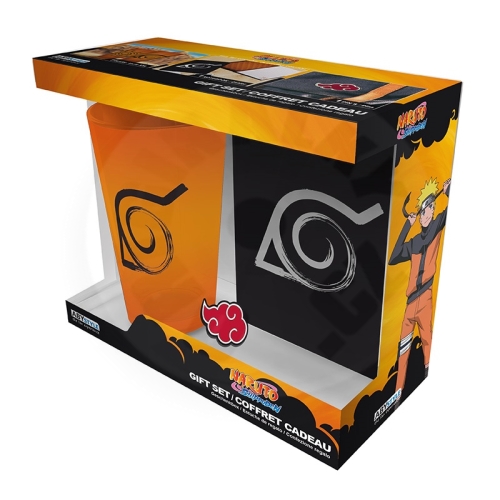 Dárková sada Naruto Shippuden - sklenice, zápisník, odznak_(1)