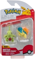 Pokémon Figurky - Battle Series (Cyndaquil &amp; Larvitar) 5 cm
