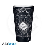 Sklenice - HARRY POTTER Marauder's map 400ml