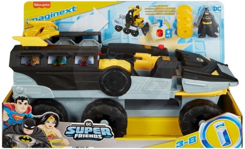 Mattel Imaginext: DC Super Friends - Transformační Bat - tank