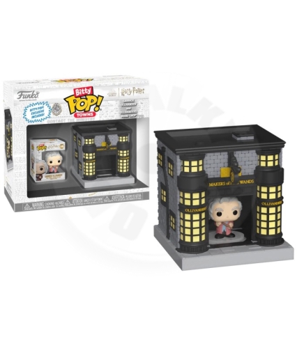 Funko Bitty Pop! Towns: Harry Potter - Garrick Ollivander a Ollivaderův obchod s hůlkami_(1)