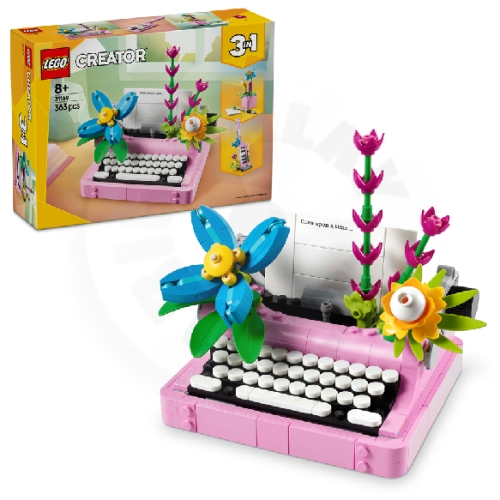 LEGO® Creator 3v1 31169 Psací stroj s květinami_(1)