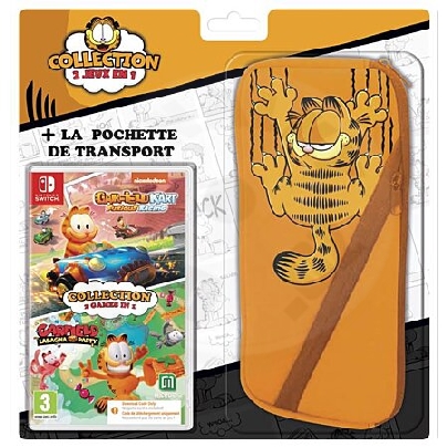 Garfield Kart & Garfield Lasagna + Travel Case (Switch) (484135)