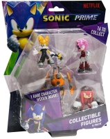Sonic Prime balení 5 figurek - 6,5cm (Tails)