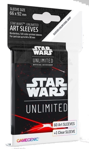 Gamegenic - Ochranné obaly - Star Wars: Unlimited - Art Sleeves - Space Red (1)