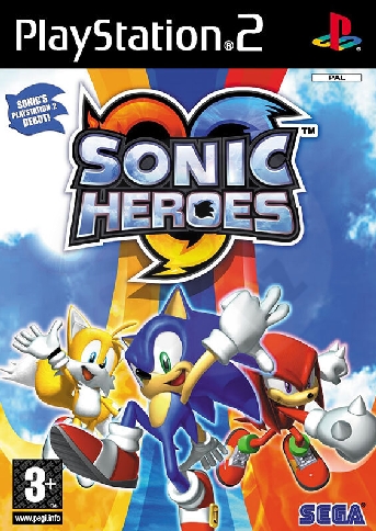 Sonic Heroes (PS2) použité