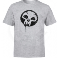 Magic: The Gathering Black Mana Splatter Tričko - Velikost L