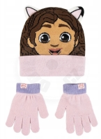 Set čepice a rukavice GABBY´S DOLLHOUSE