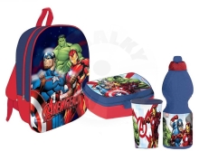 Batůžek + Svačinový set - Marvel Avengers