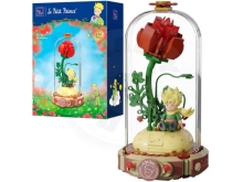 Pantasy Stavebnice - The Little Prince Eternity The Only Rose 22 cm