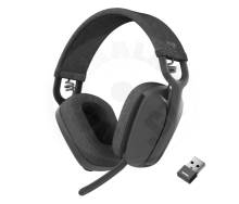 Logitech Headset Zone Vibe 100 bezdrátový headset - šedá