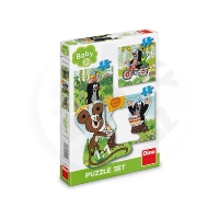 Puzzle Krtek na louce baby 3–5 dílků baby_(3)