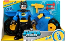 Mattel Imaginext – DC Super Firends Batcycle XL ( Batman s motorkou)