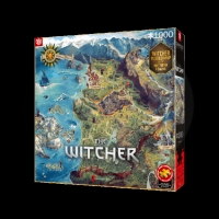 Puzzle - The Witcher The Northern Realms Map 1000 dílků