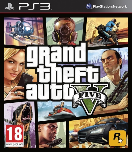 Grand Theft Auto V (PS3) použité (37384)