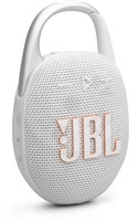 JBL Clip 5, přenosný bezdrátový reproduktor - bílá