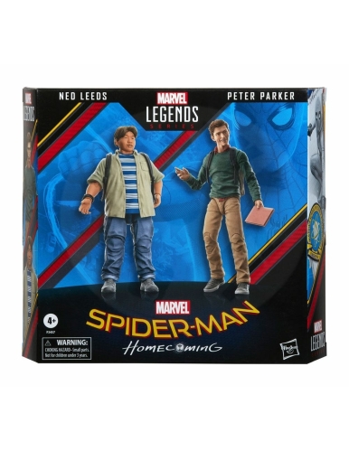 Marvel Spider-Man Homecoming: Legends Series - Ned Leeds & Peter Parker Figurky 15 cm