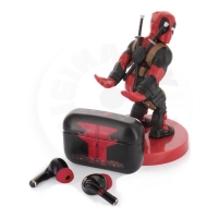 Cable Guy with Wireless Headphones - Deadpool Mini 10 cm