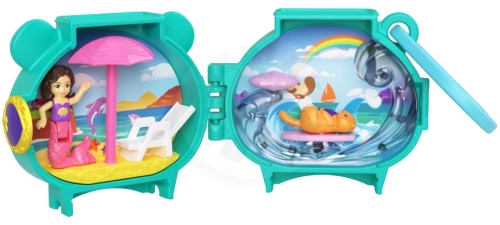 Mattel Polly Pocket Pocketkový medailonek vydra, HKV48