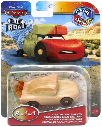 Mattel Disney Cars On the Road: Color Changers - Jeskynní blesk McQueen (HMD67)