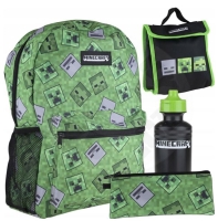 Batoh - Minecraft Creeper a Skeleton + Set doplňků
