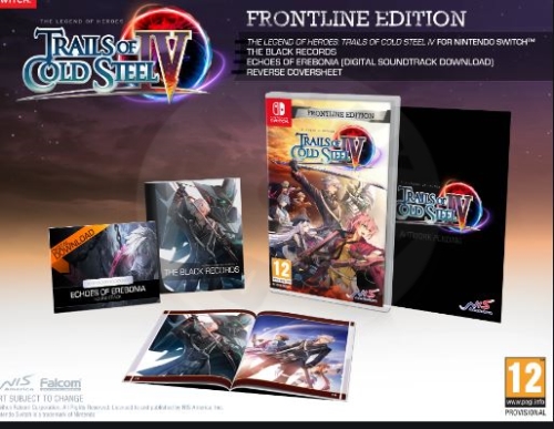 The Legend of Heroes: Trails of Cold Steel IV Frontline Edition (Switch)
