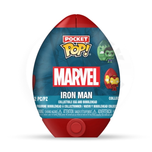 Funko - Egg Pocket Pop! Marvel - Iron Man