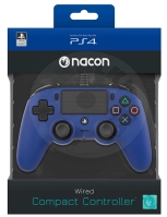 Nacon Drátový ovladač Compact - modrá (PS4)