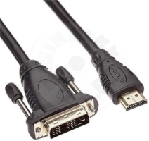 PremiumCord HDMI kabel - DVI-D, 2m, M/M